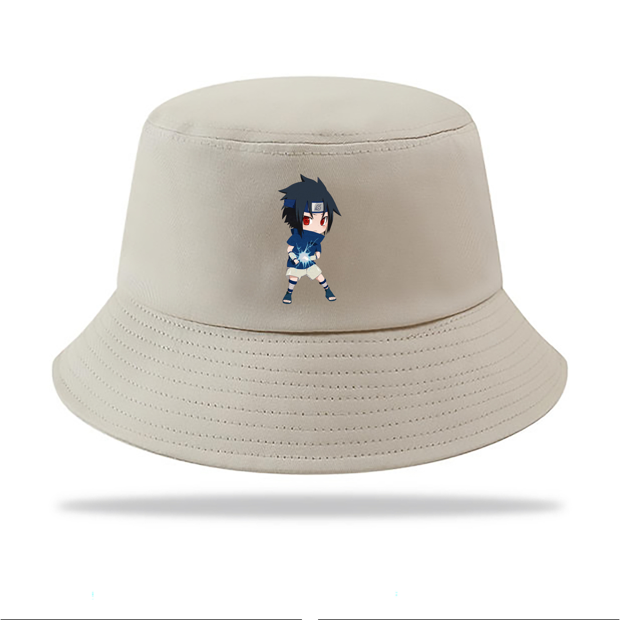 （画像用） NARUTO -ナルト- うちは サスケ Uchiha Sasuke アウトドア日除けバケットハット